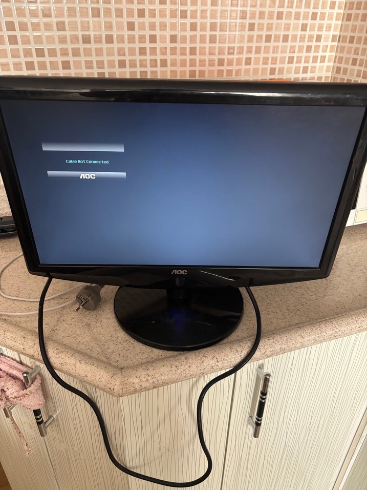 Samsung Siyah Monitör - Görsel 2