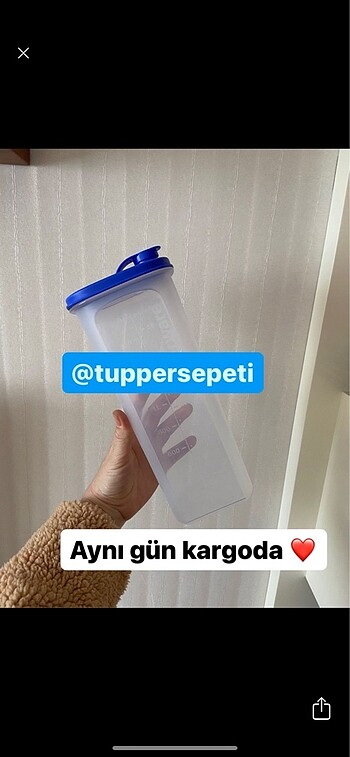 Tupperware çok amaçlı sürahi 2 lt