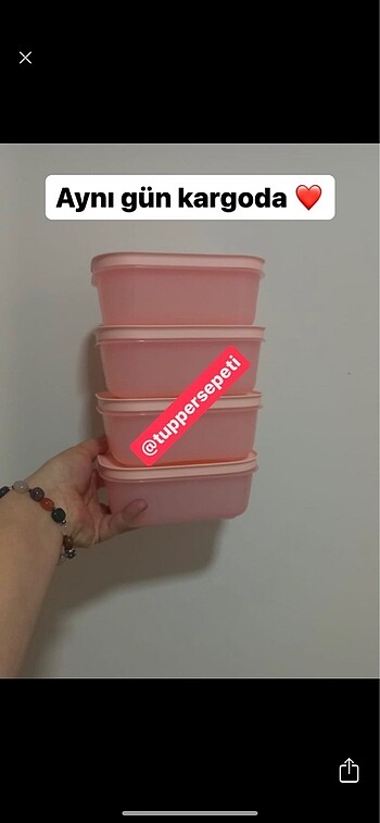 #Tupperware alaska 450 ml 1 adet