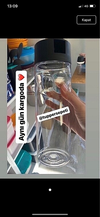 Tupperware duru yağlık 1 lt 2 adet