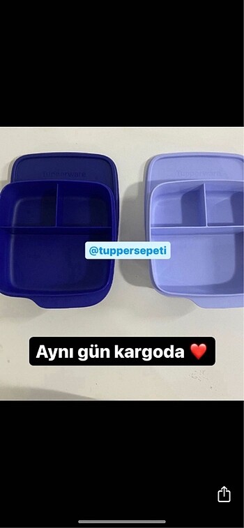 #Tupperware beslenme 550 ml 2li