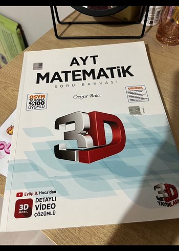 AYT Matematik 3D Soru Bankası