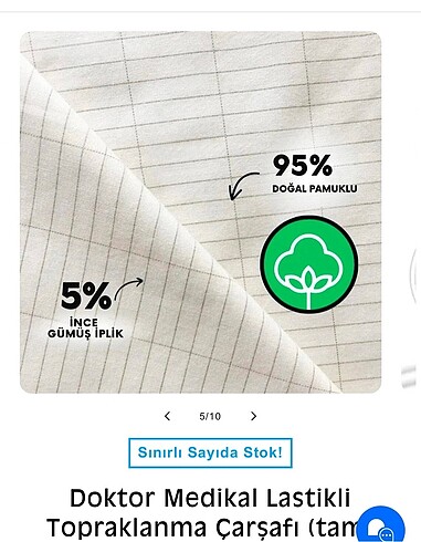 Beden Cift kisilik topraklanma carsafi