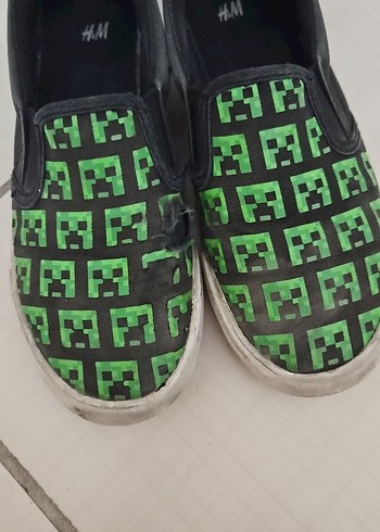 Yeşil Yılan Desenli Erkek Çocuk Spor Ayakkabı - Görsel 3