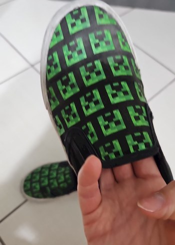 Yeşil Yılan Desenli Erkek Çocuk Spor Ayakkabı - Görsel 7