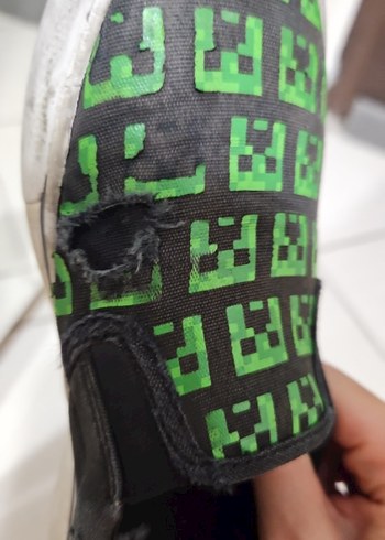 Yeşil Yılan Desenli Erkek Çocuk Spor Ayakkabı - Görsel 9