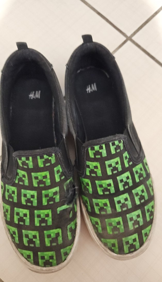 Yeşil Yılan Desenli Erkek Çocuk Spor Ayakkabı - Görsel 2