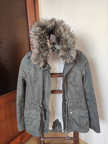 H&M H&M Koyu Yeşil Parka