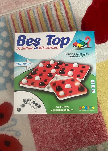 Beş Top İki Zihnin Mücadelesi Eğitici Oyun