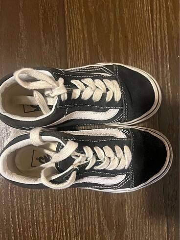 30 Beden siyah Renk Vans ayakkabı