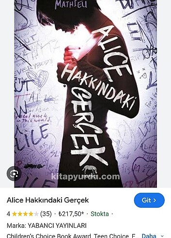 Alice hakkındaki gerçekler