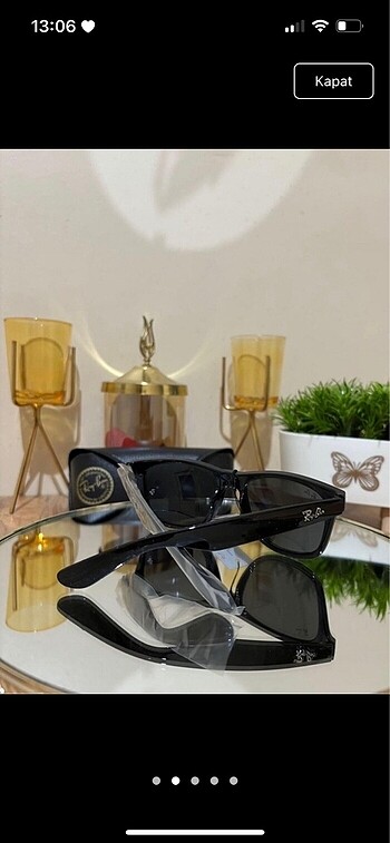 Ray Ban ray ban siyah gözlük