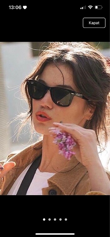 ray ban siyah gözlük