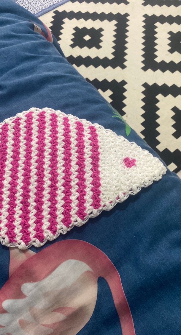 Pembe Balık Tasarımlı Banyo Lifi - Görsel 2