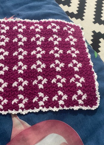 Bordo El Örgüsü Banyo Lifi - Görsel 3