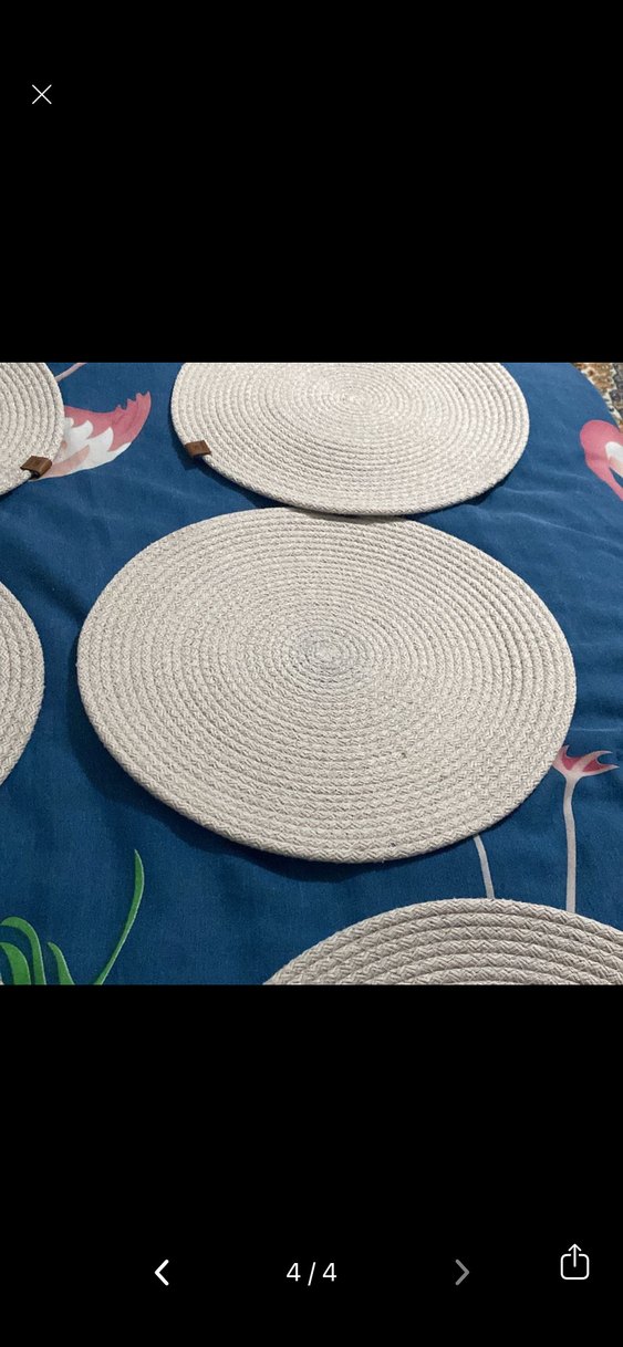 Nakışlı Bohem Beyaz Gri Amerikan Servis 6lı - Görsel 3