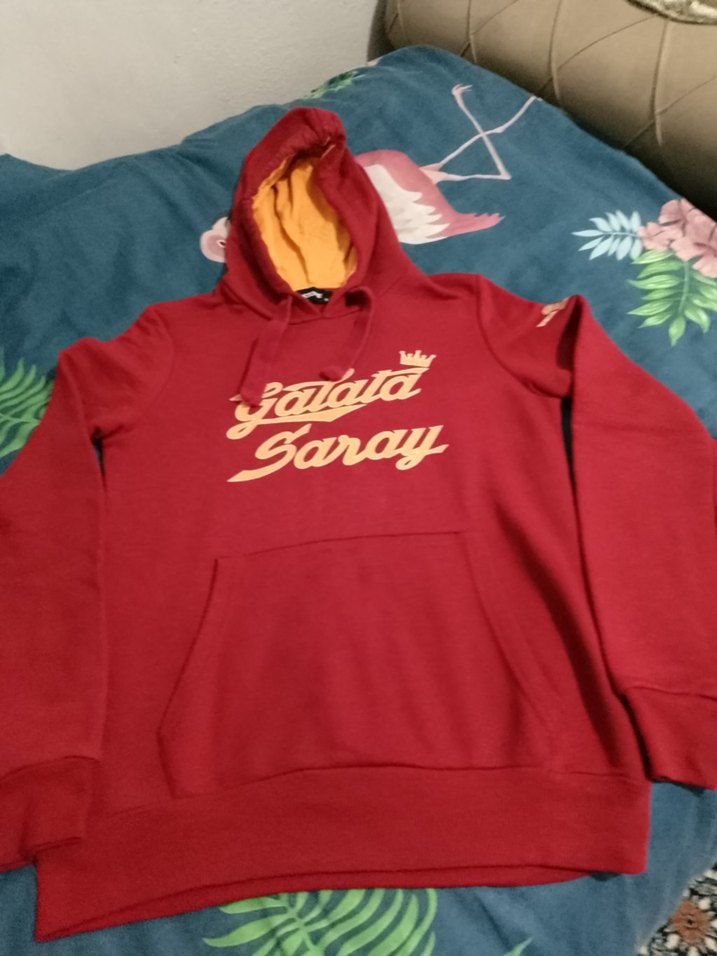 Renkli Kapüşonlu Kadın Sweatshirt - Görsel 3