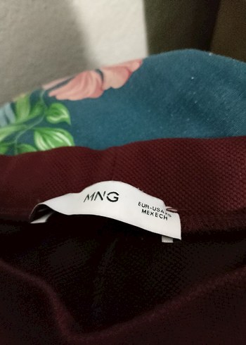 Bordo Midi Kadın Kumaş Pantolon - Görsel 3