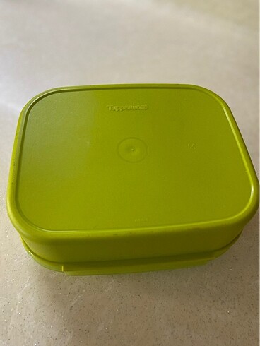  Beden yeşil Renk Tupperware çocuk beslenme kutusu