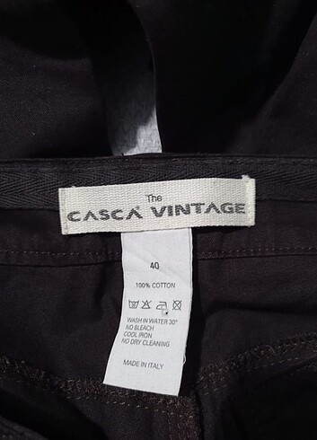 38 Beden siyah Renk Vintage Pantolon 