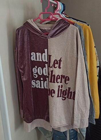 Zara Parlak kapüşonlu sweatshirt 