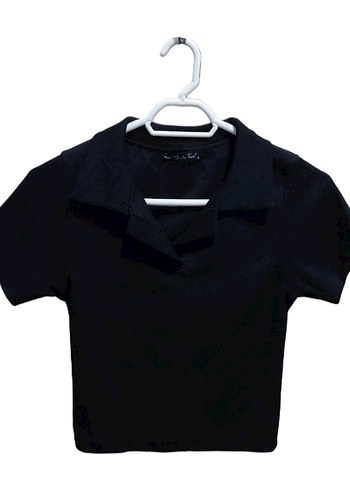 Siyah Polo Yaka Tişört