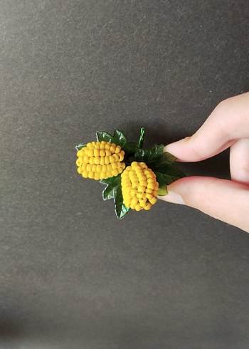 Boncuk İşlemeli Meyve Magnet #takip - Görsel 8