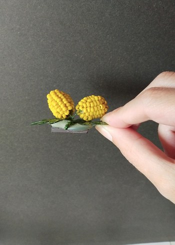 Boncuk İşlemeli Meyve Magnet #takip - Görsel 4