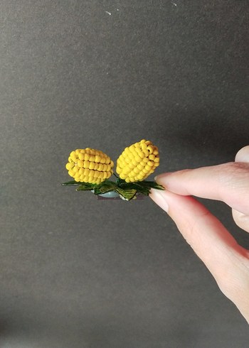 Boncuk İşlemeli Meyve Magnet #takip - Görsel 5