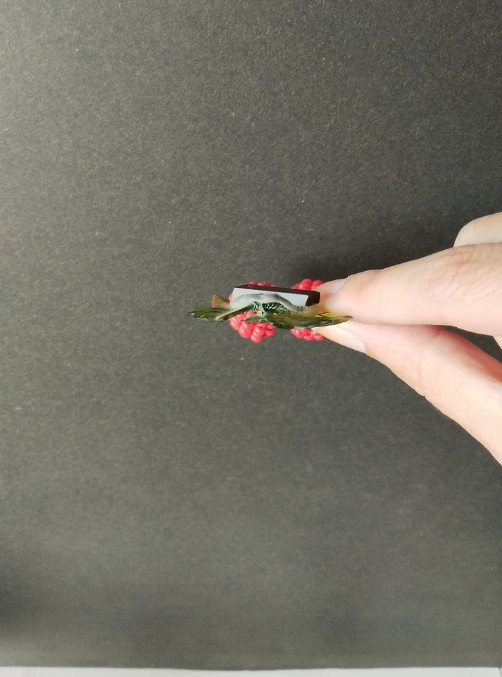 Boncuk İşlemeli Kiraz Magnet #takip #beğeni - Görsel 4