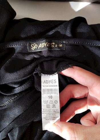 ADYES Siyah Askılı Elbise #takip #beğeni - Görsel 7