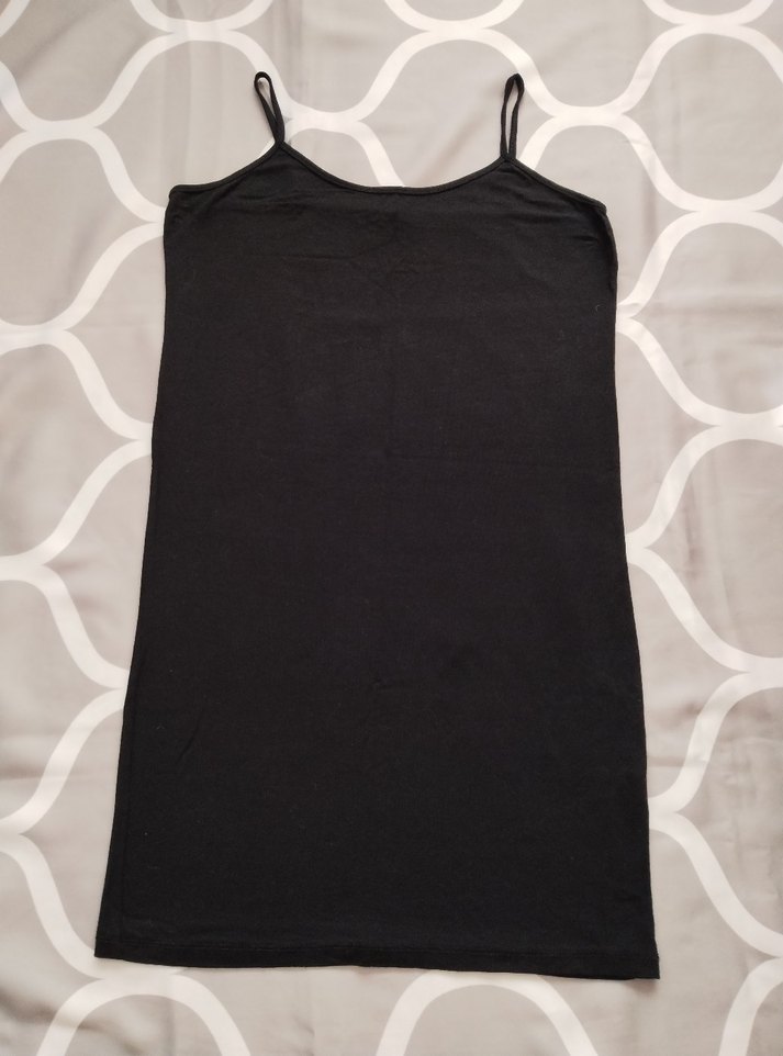 ADYES Siyah Askılı Elbise #takip #beğeni - Görsel 3