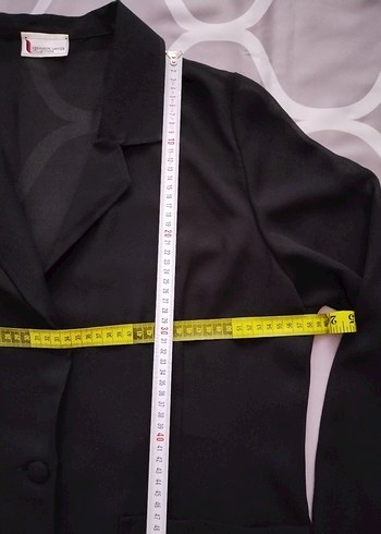 80's Vintage Hermann Lange Collection Tül Ceket - Görsel 5