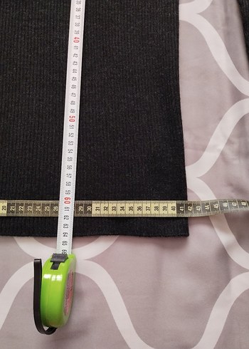 BİSSE Koyu Gri Boğazlı Triko Kazak #takip #beğeni - Görsel 5