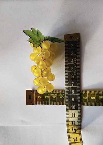 Boncuk İşlemeli Üzüm Salkımı Görünümlü Magnet #takip #beğeni - Görsel 2