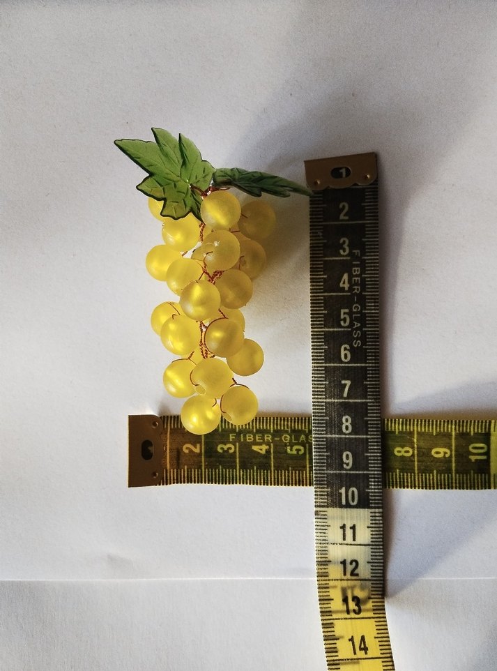 Boncuk İşlemeli Üzüm Salkımı Görünümlü Magnet #takip #beğeni - Görsel 2