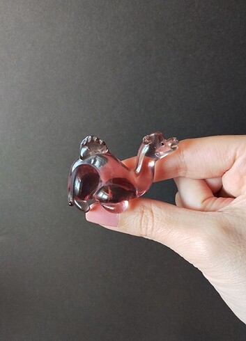 American Vintage Vintage Murano Deve Minyatür Biblo 80'ler Nostalji Retro