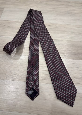 Bordo Desenli Erkek Kravat pal zileri