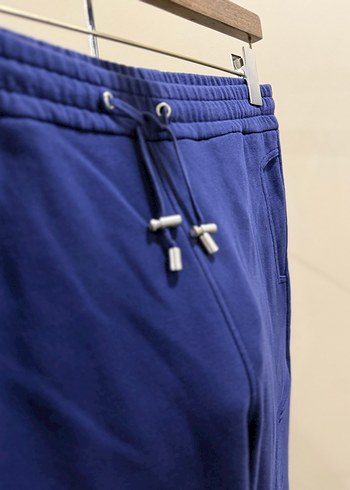 Kemerli Lacivert Erkek Eşofman Altı - Görsel 6