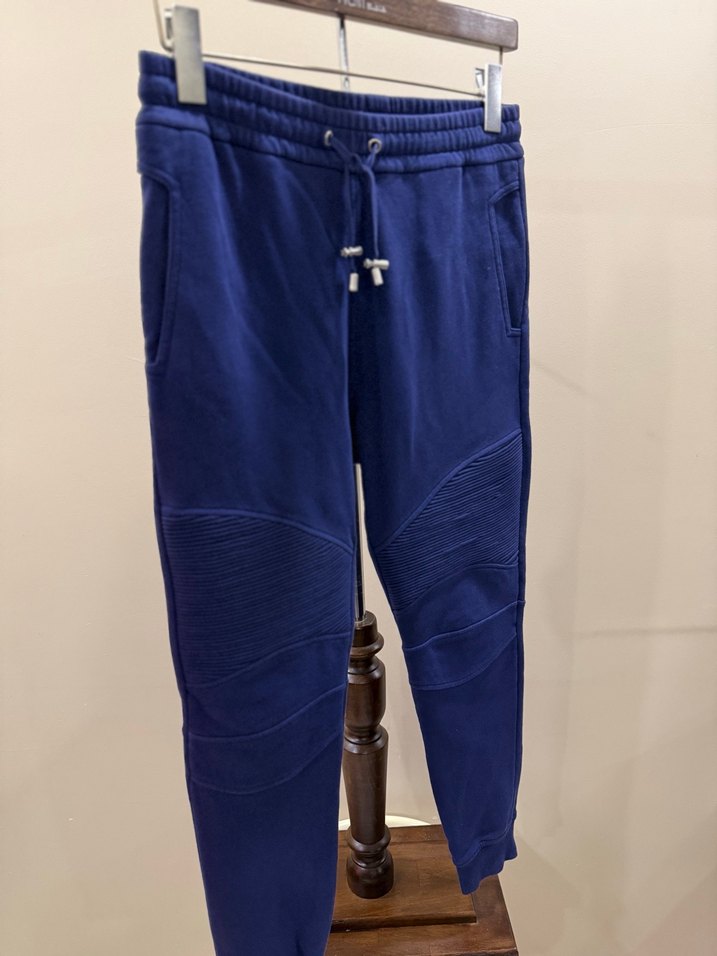 Kemerli Lacivert Erkek Eşofman Altı - Görsel 2