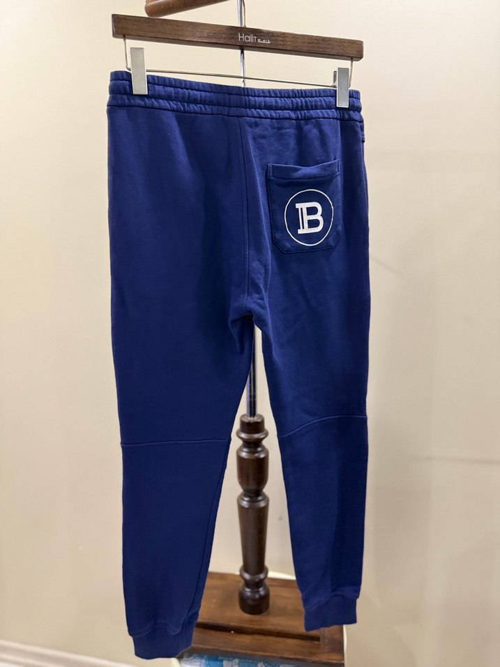 Kemerli Lacivert Erkek Eşofman Altı - Görsel 5