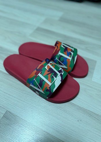 Renkli Bağlamalı Erkek Terlik - Görsel 2