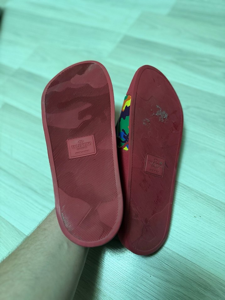 Renkli Bağlamalı Erkek Terlik - Görsel 5