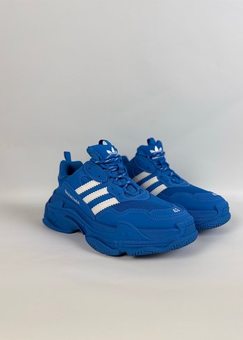 Balenciaga Adidas Mavi Chunky Sneaker