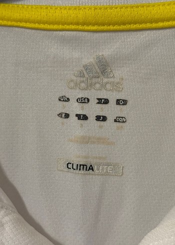 Beyaz Adidas Running Erkek Polo Tişört Spor - Görsel 3