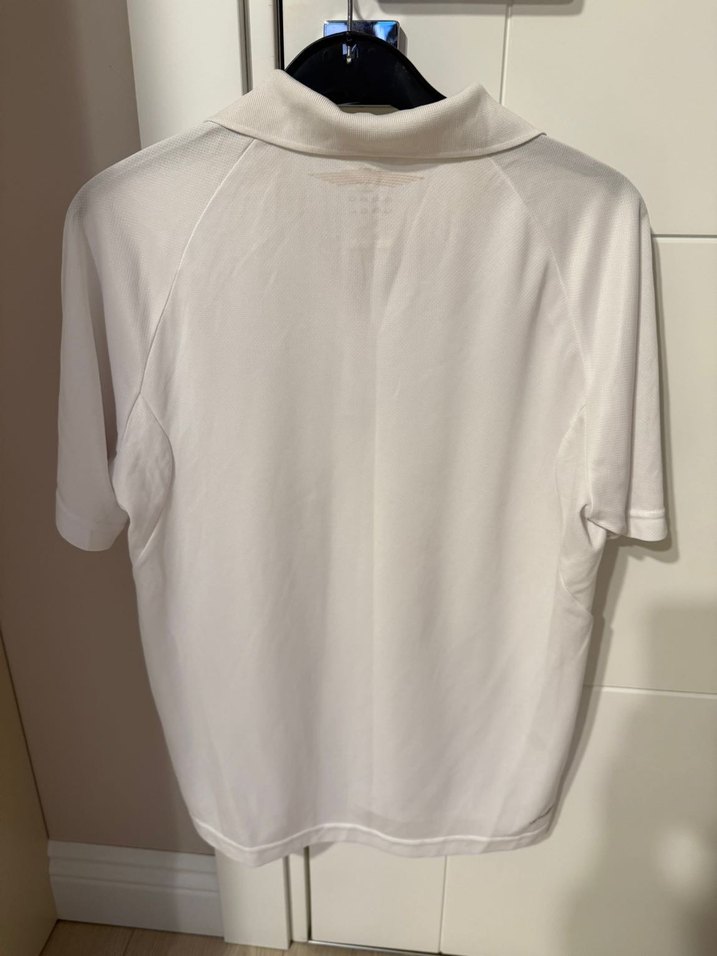 Beyaz Adidas Running Erkek Polo Tişört Spor - Görsel 2