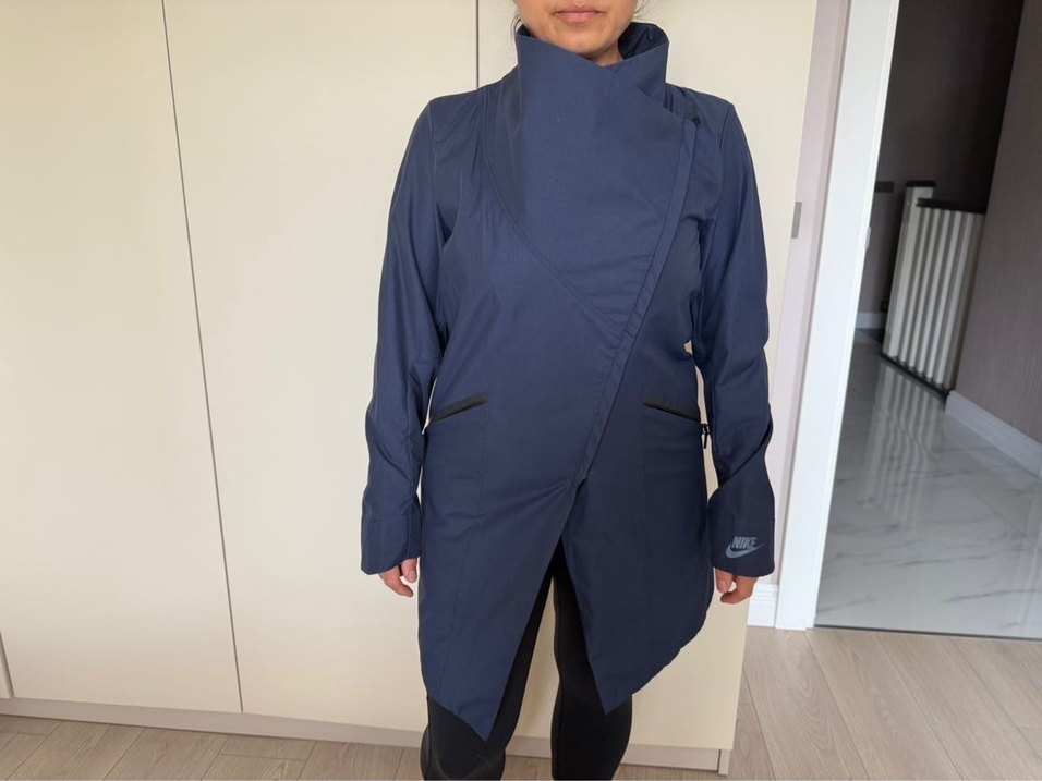 nike uzun trençkot - Görsel 3