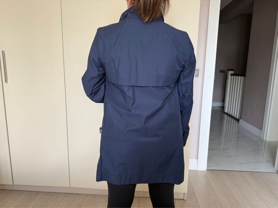 nike uzun trençkot - Görsel 4