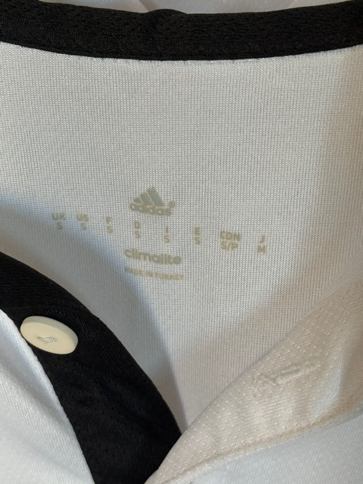 Erkek Beyaz Adidas Polo Spor Tişörtü - Görsel 3