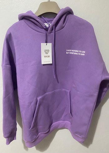 Diğer Mor Kadın Oversize polar